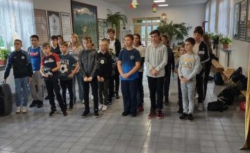 Powiatowe Igrzyska Młodzieży w szachach drużynowych.
