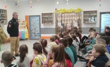 Spotkanie z przedstawicielem PSP w Lubaczowie