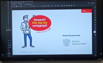 Zajęcia edukacyjne "Hazard"