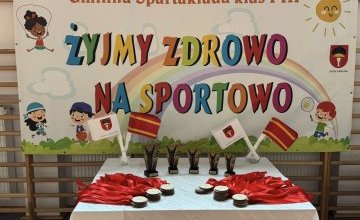 IV Gminna spartakiada klas I-III
